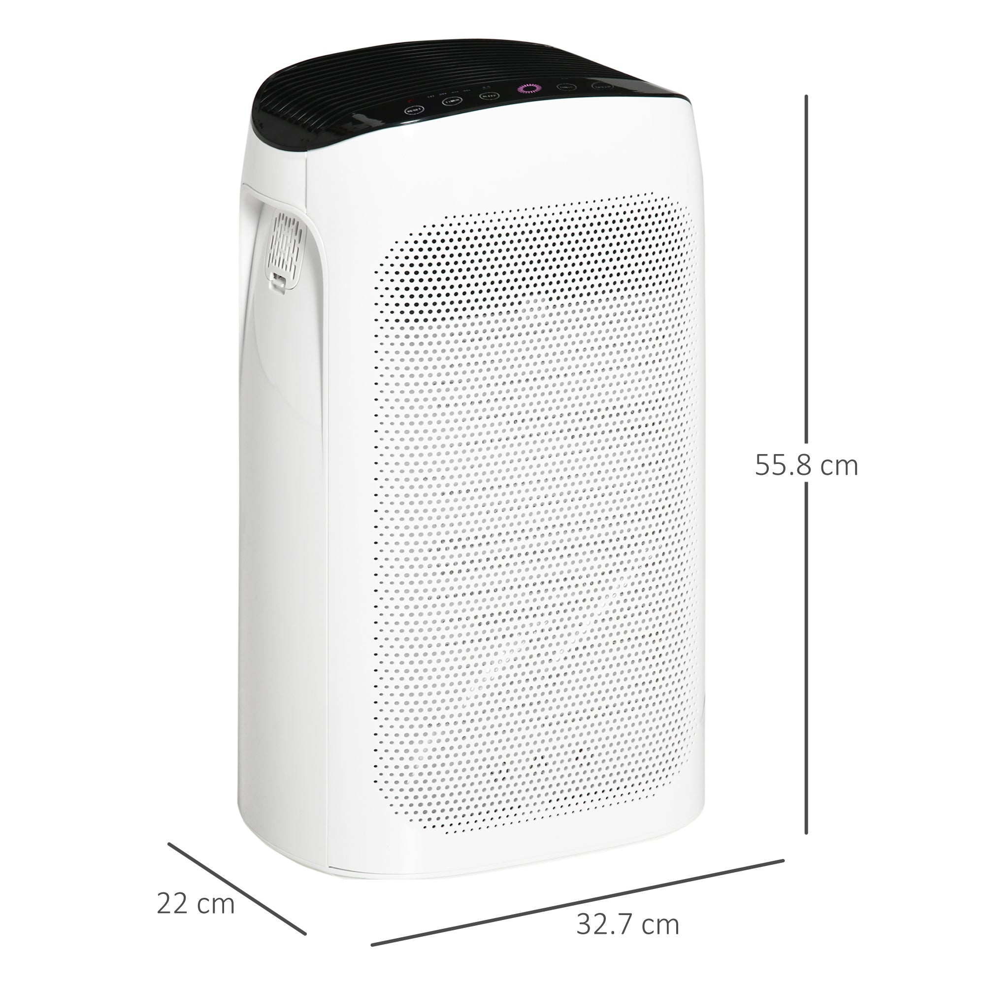 Purificatore d'Aria con Filtro HEPA a Triplo Strato, Modalità Sleep e Timer