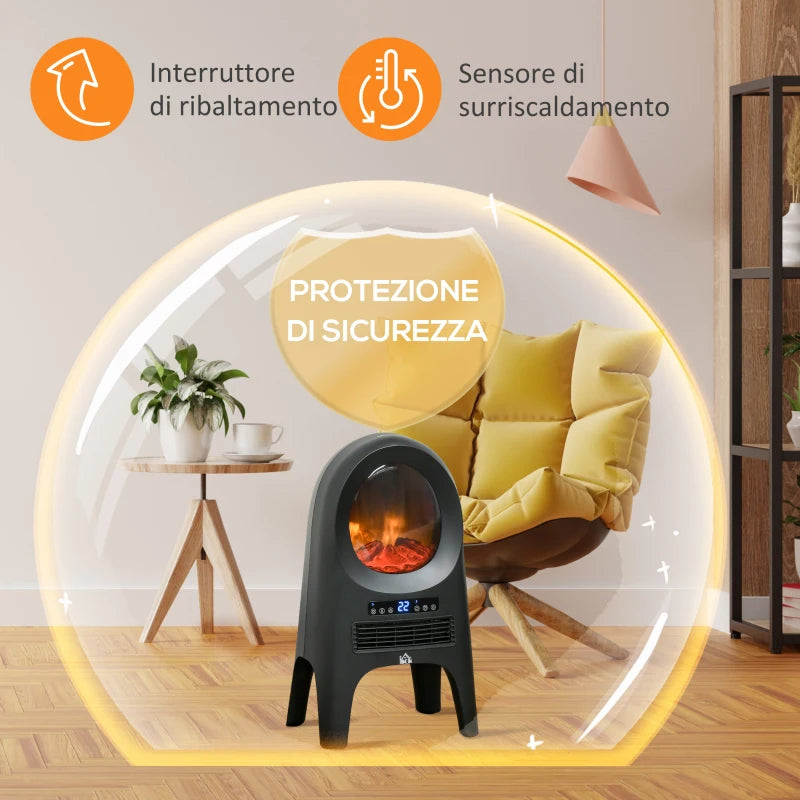 Termoventilatore 3 Modalità con Temperature Regolabili