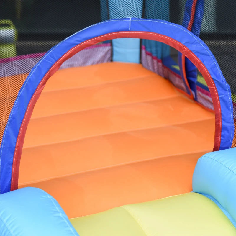 Castello Gonfiabile per Bambini con Scivolo e Piscina