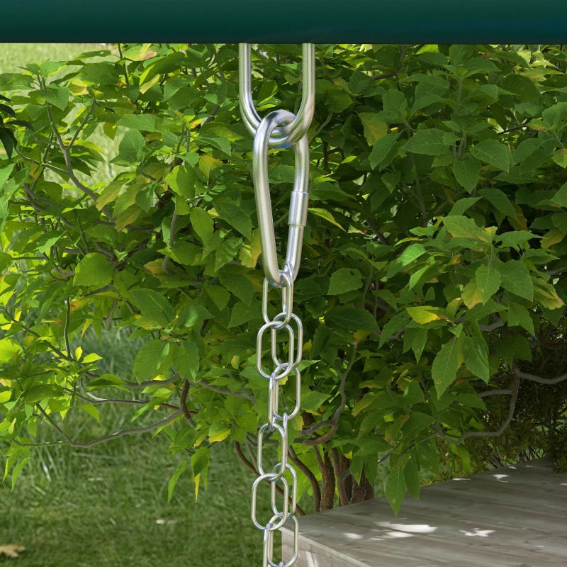 Set Altalene da Giardino con Altalena Rotonda, Classica e Canestro per Bambini