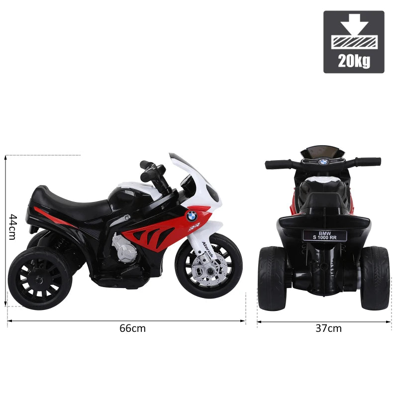 Moto Elettrica BMW S1000RR con Licenza Ufficiale per Bambini 6V Rossa