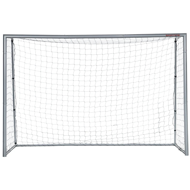 Porta da Calcio 300x120x200 cm con Rete, Picchetti e Viti