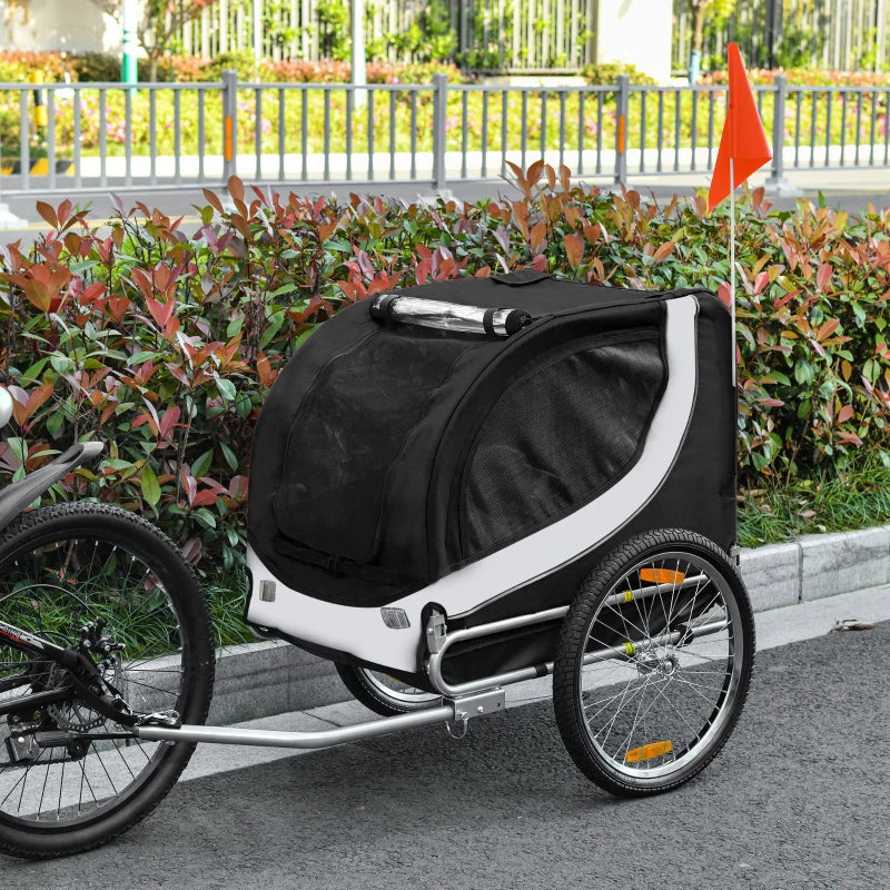 Carrellino Rimorchio per Animali da Bicicletta