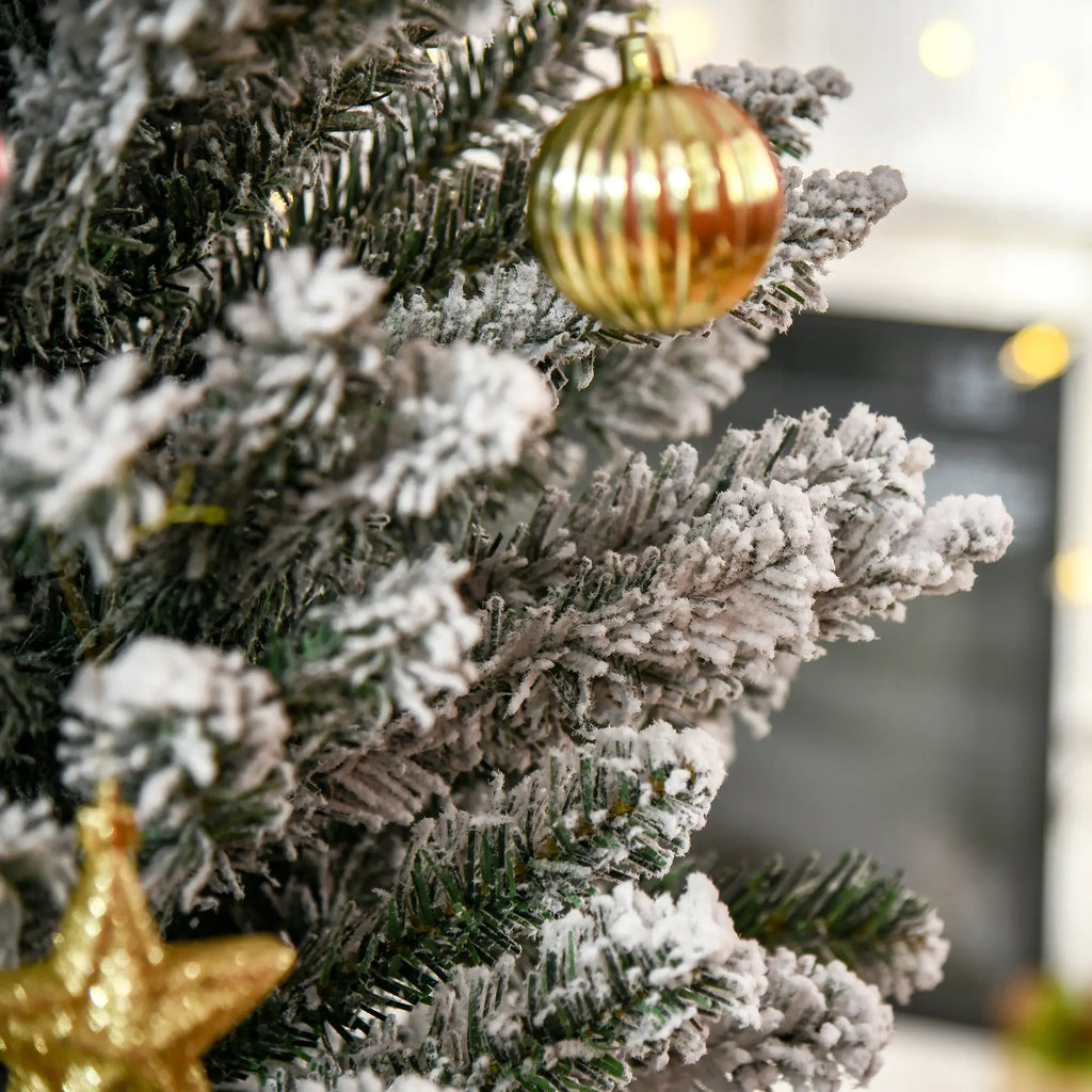 Albero di Natale Artificiale Innevato 180 cm