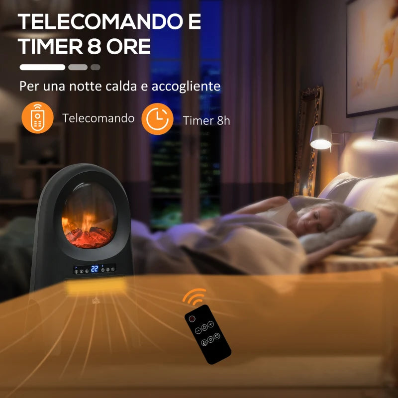 Termoventilatore 3 Modalità con Temperature Regolabili