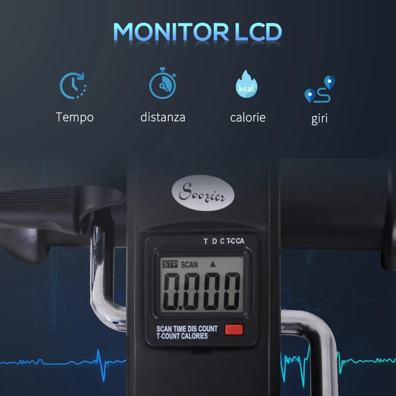 Mini Cyclette Portatile a Pedali per Allenamento