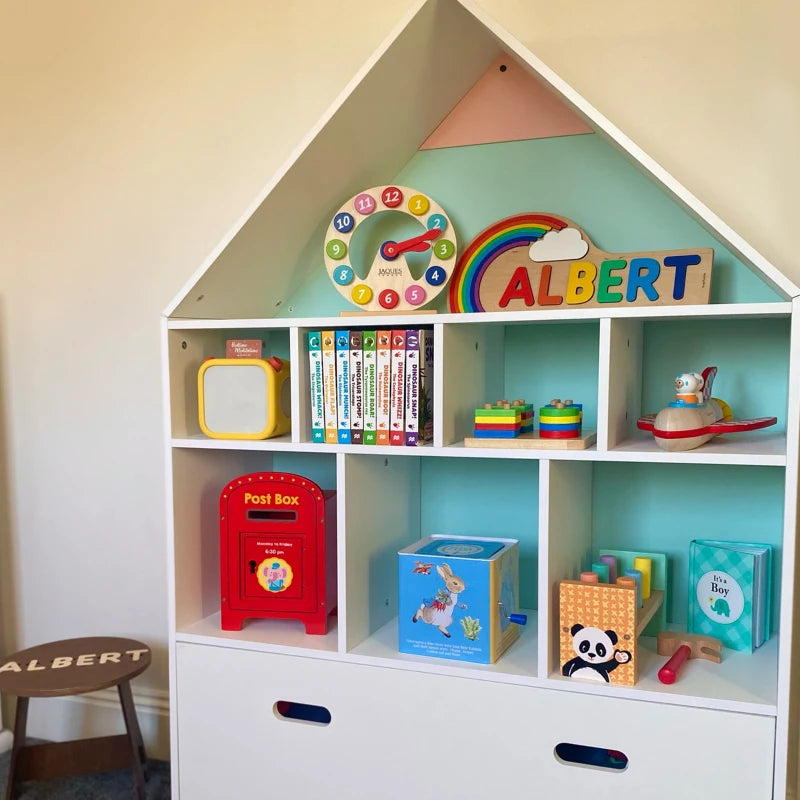 Libreria Organizzatore per Bambini con Scomparti