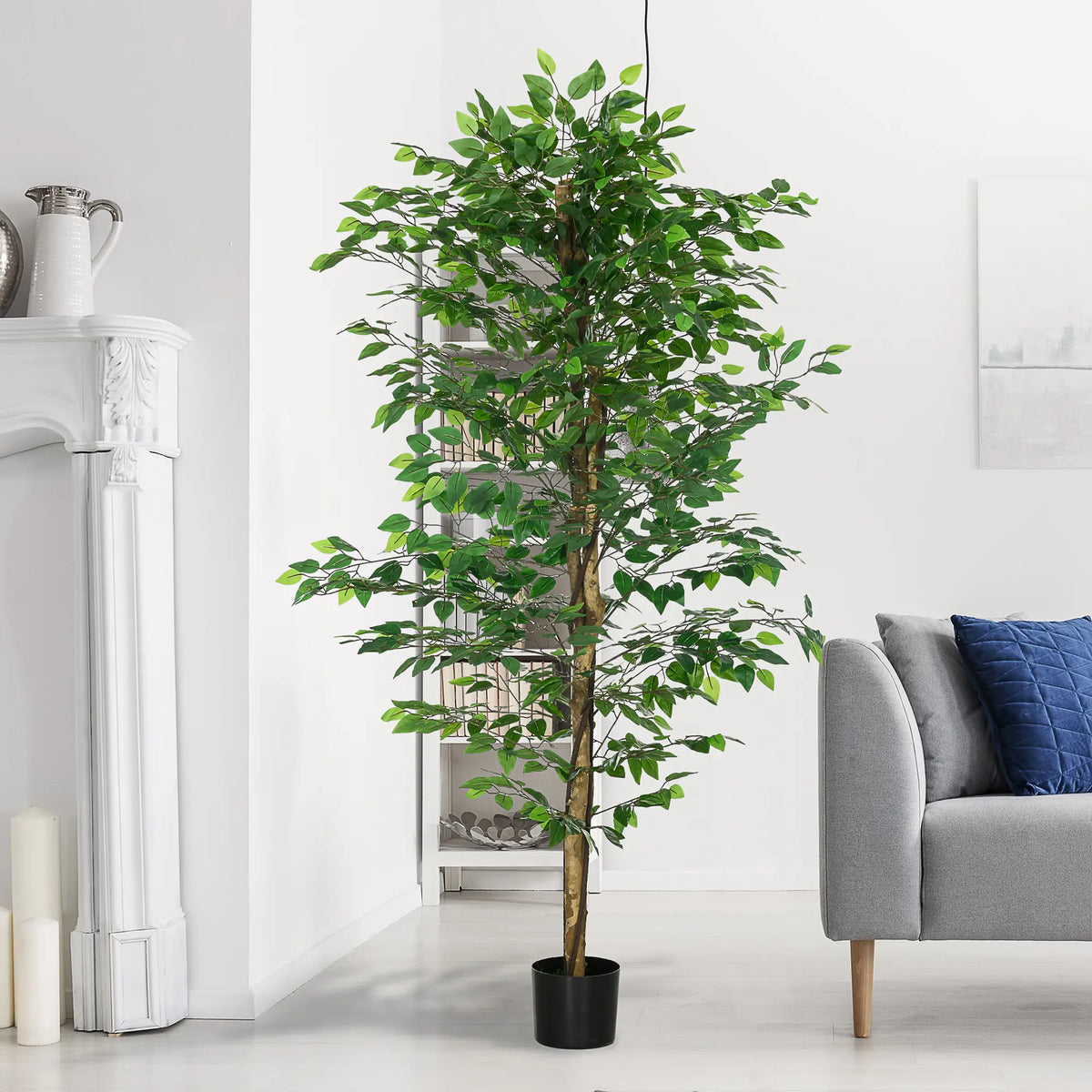 Pianta Artificiale di Ficus da 180 cm