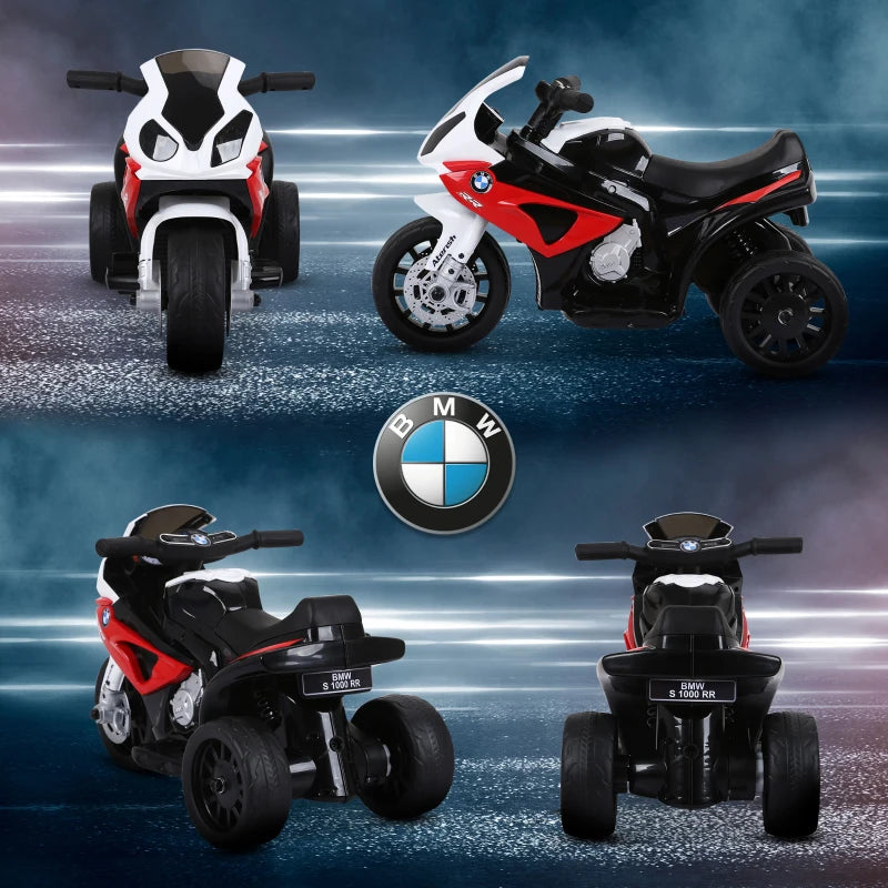 Moto Elettrica BMW S1000RR con Licenza Ufficiale per Bambini 6V Rossa