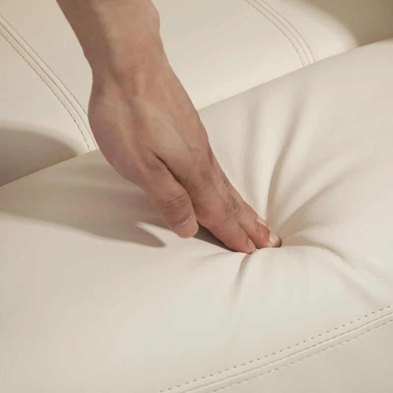 Poltrona Alzapersona Reclinabile Elettrica a 160° con Telecomando Color Crema