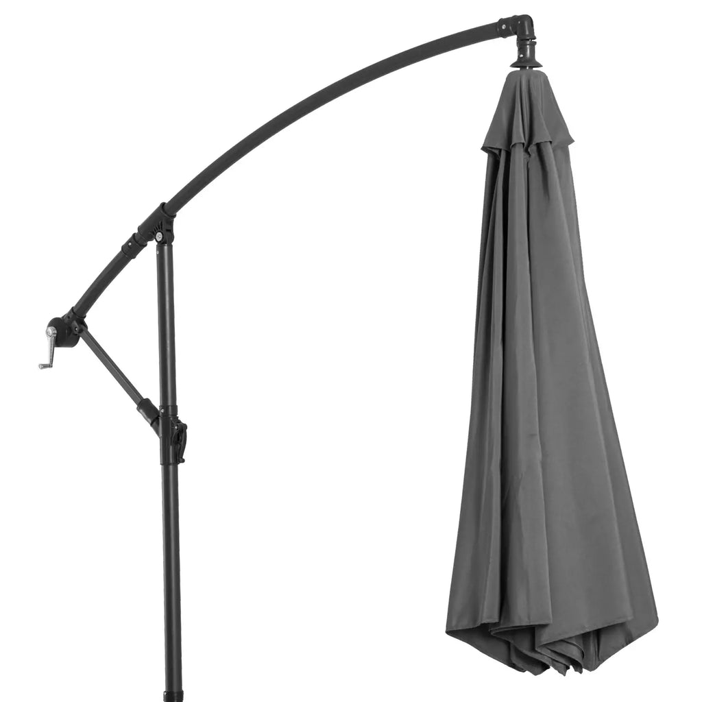 Ombrellone da Giardino 300 x 250 cm con Struttura in Acciaio e Telo Impermeabile Anti UV