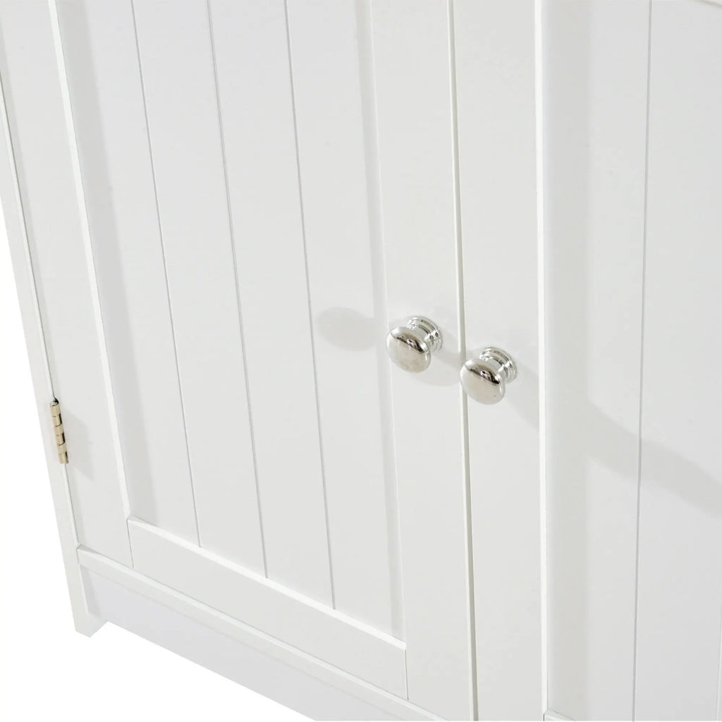 Mobile Sottolavabo Bianco con 2 Ante 60x30x60 cm