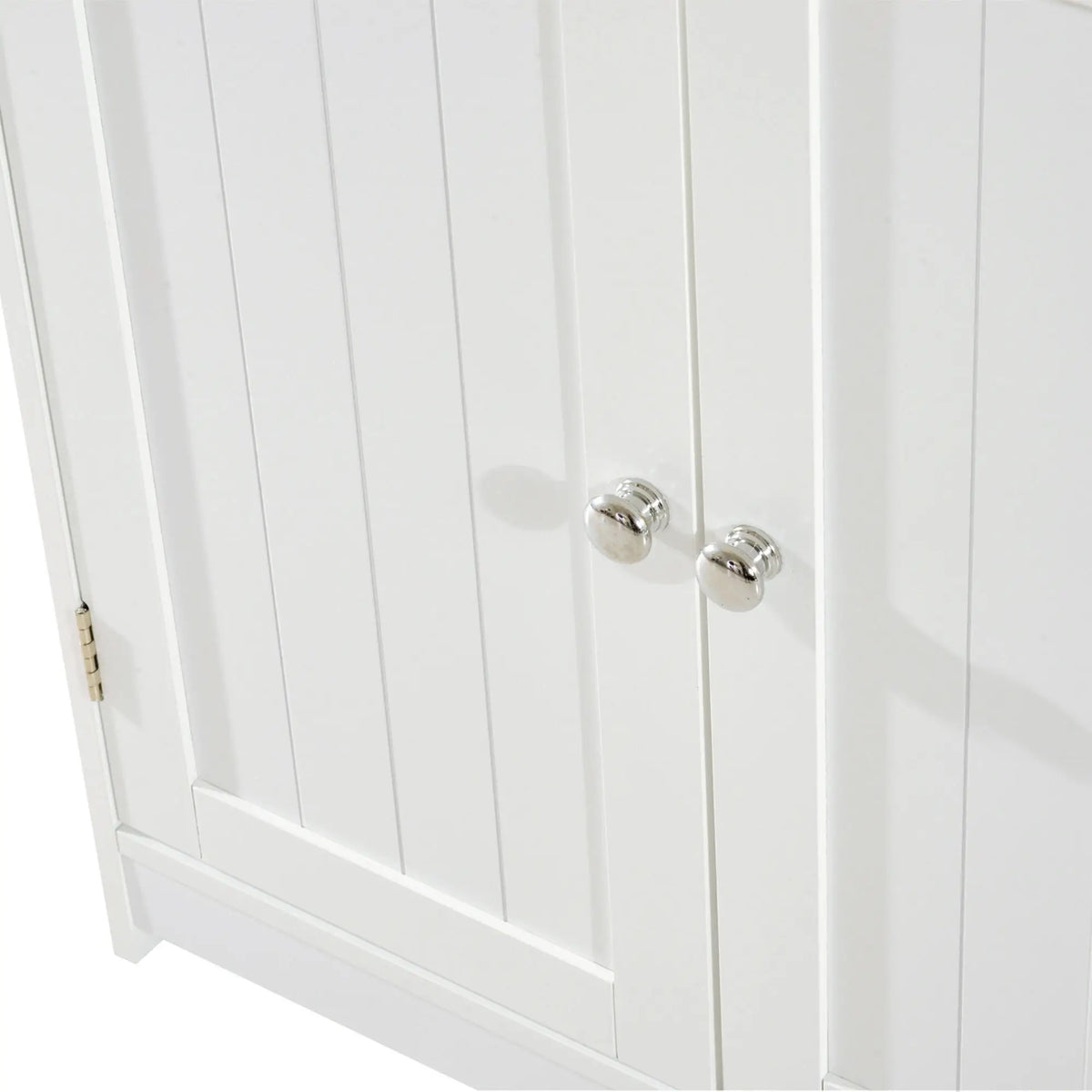 Mobile Sottolavabo Bianco con 2 Ante 60x30x60 cm