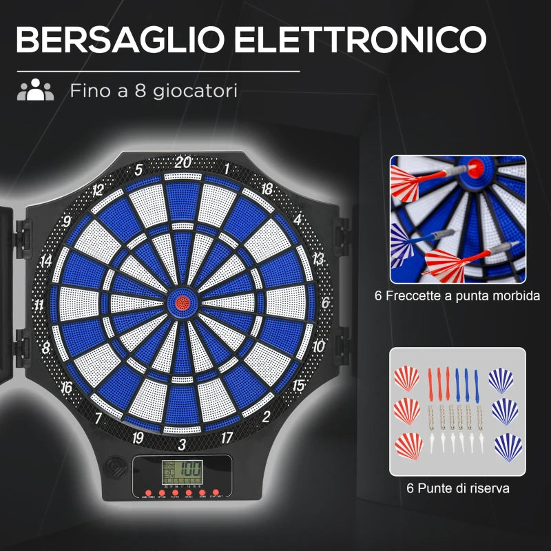 Bersaglio Elettronico per Freccette con Display Digitale