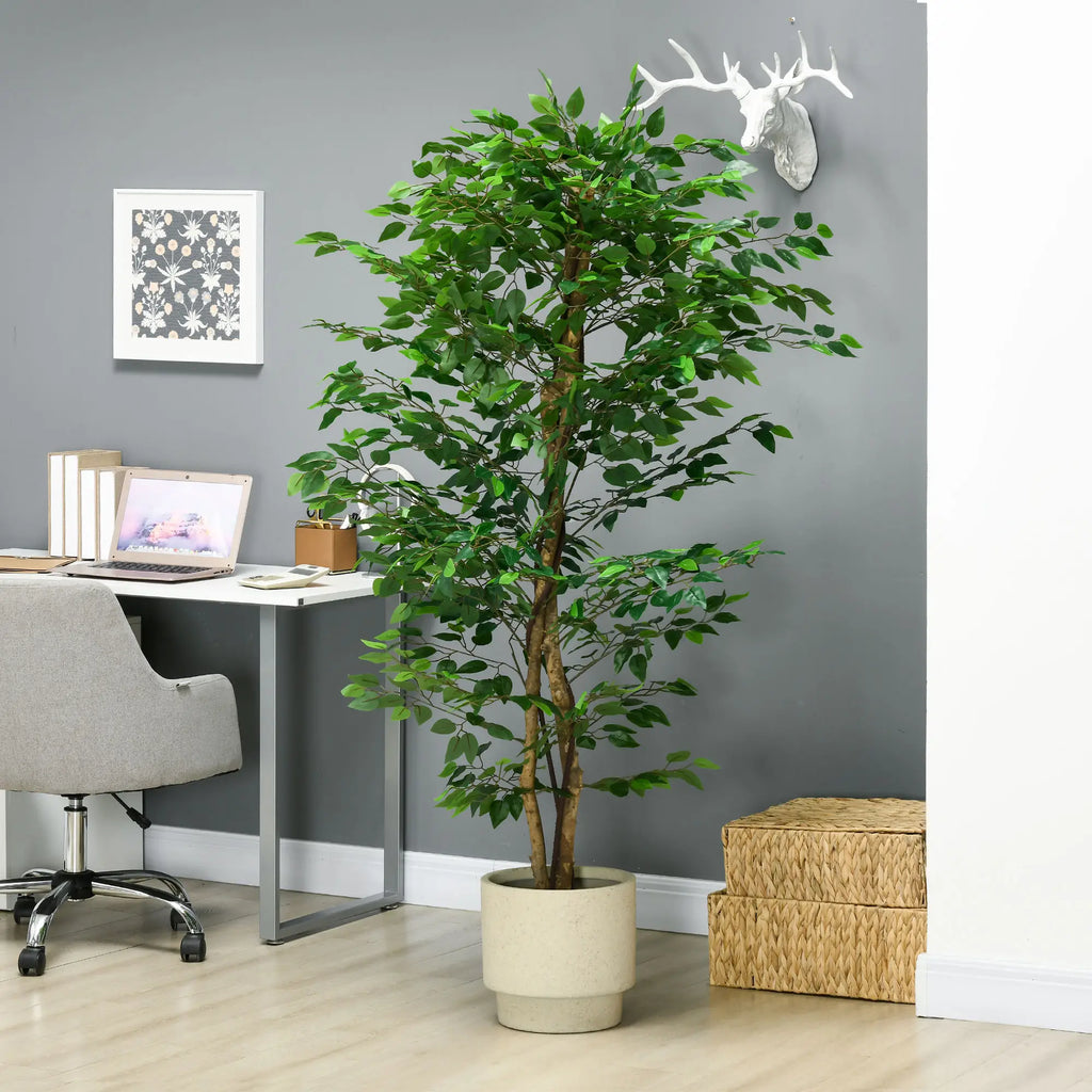 Pianta Artificiale di Ficus da 180 cm