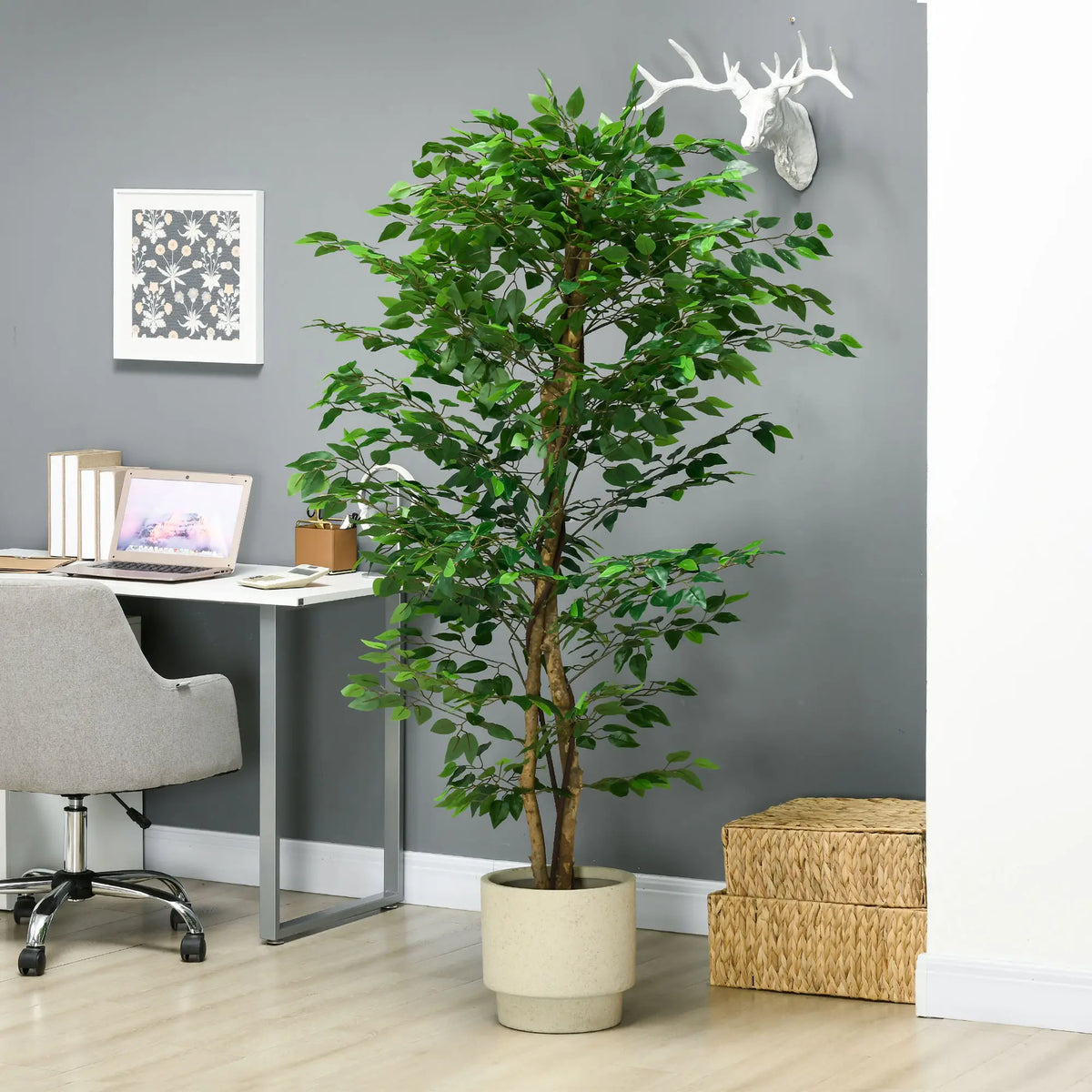 Pianta Artificiale di Ficus da 180 cm