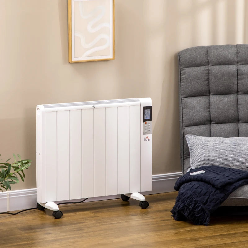 Stufetta Elettrica 2000W con Timer per Stanze fino a 15 m²