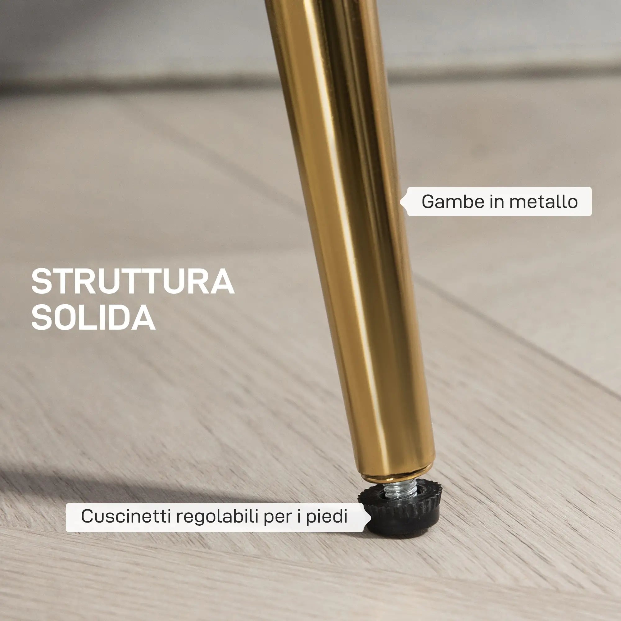 Divano 2 Posti in Tessuto Effetto Velluto Rosa Stile Industrial Chic