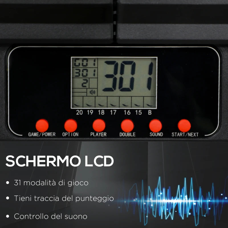 Bersaglio Elettronico per Freccette con Display Digitale