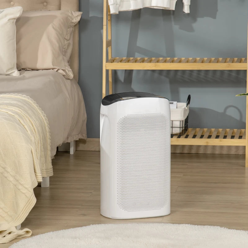 Purificatore d'Aria con Filtro HEPA a Triplo Strato, Modalità Sleep e Timer