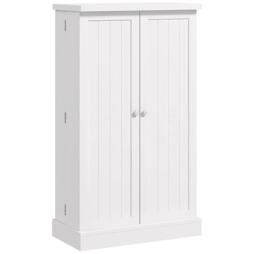 Armadio da Cucina con 7 Ripiani Organizzatori a Livelli Regolabili 60 x 30 x 104 cm