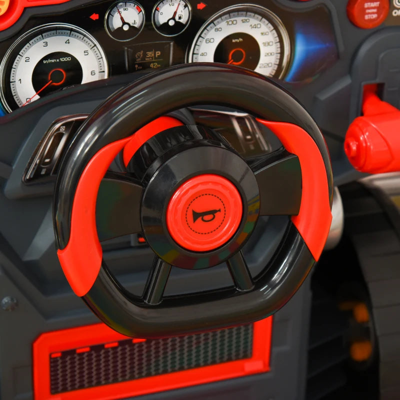Camion Officina Giocattolo per Bambini con Motore e 61 Accessori
