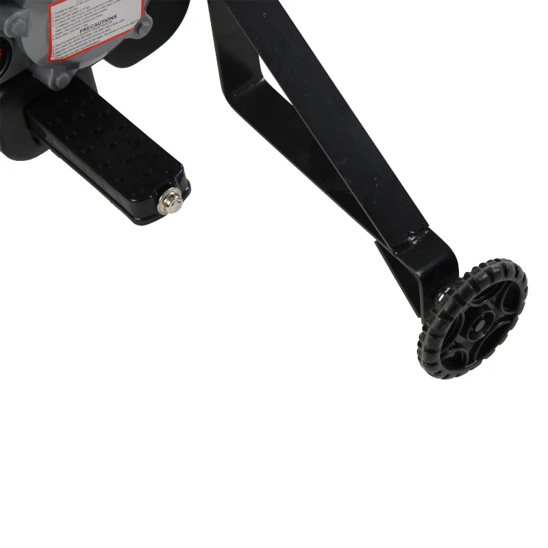 Moto Cross Elettrica per Bambini con Rotelle Gialla