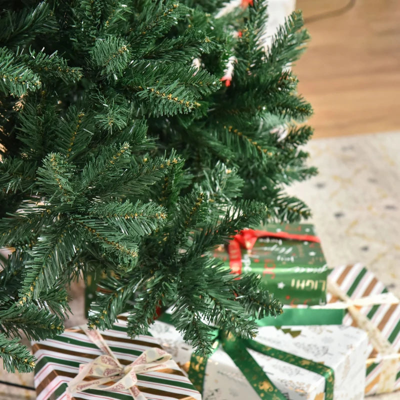 Albero di Natale Artificiale Pieghevole 210 cm