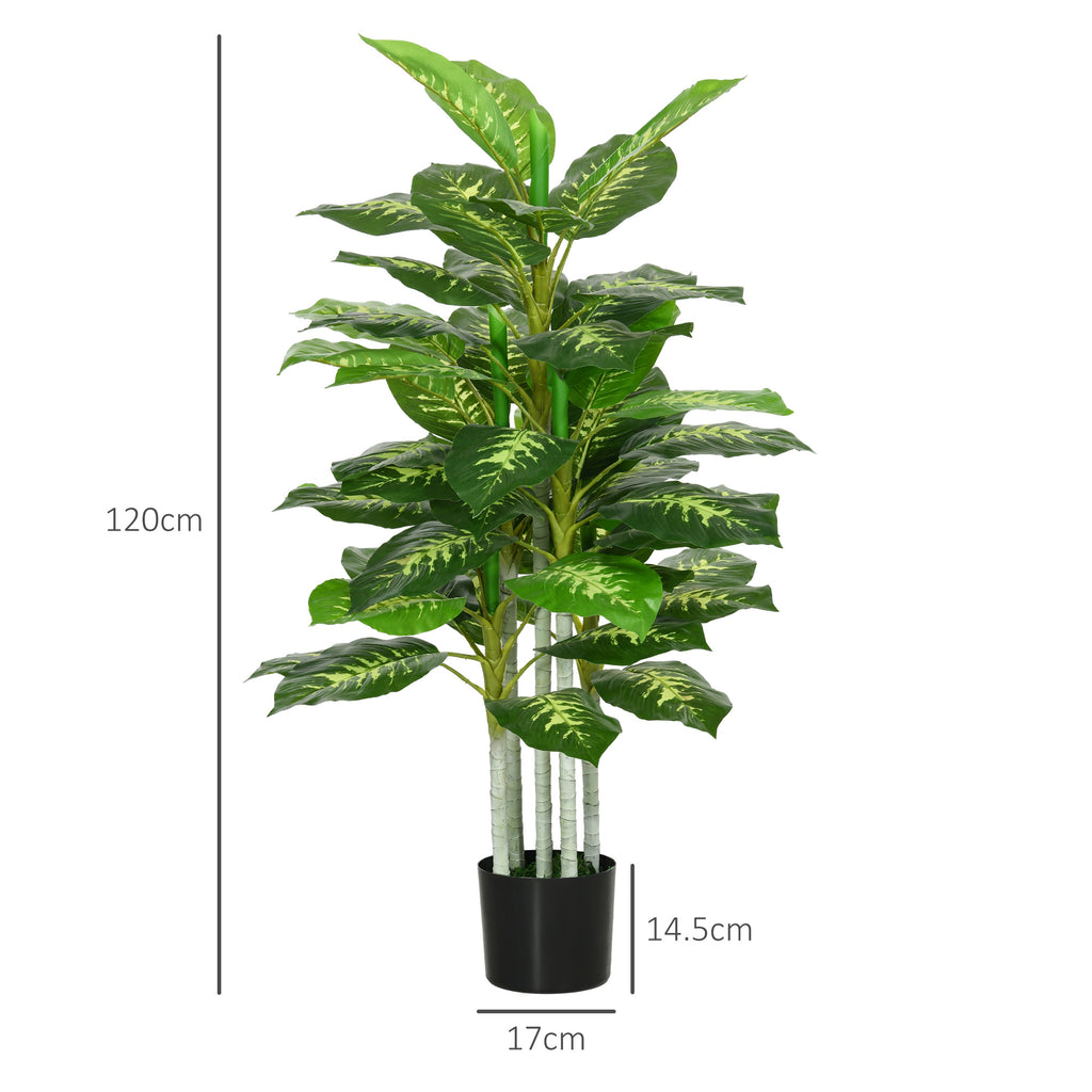 Pianta Artificiale Decorativa da Interno ed Esterno 120 cm