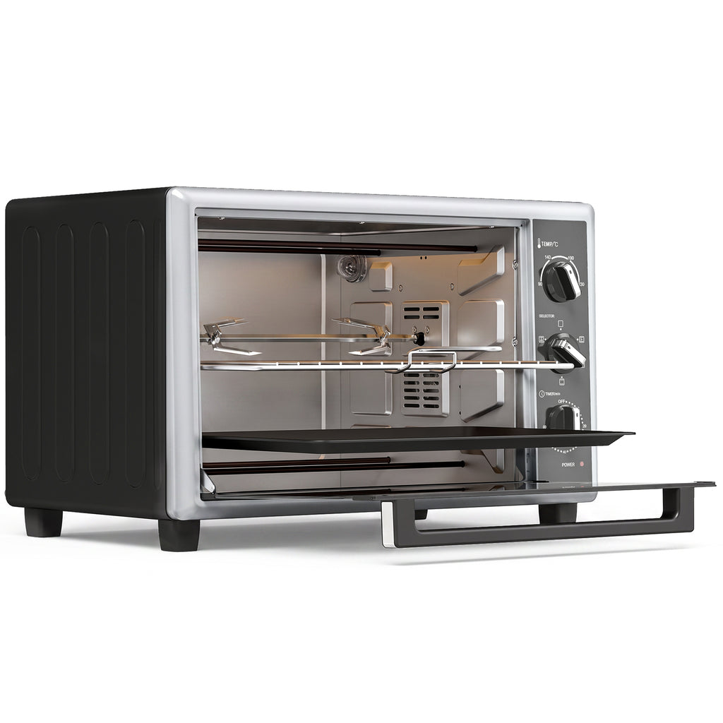 Fornetto Elettrico Ventilato 32L con Girarrosto 1500W