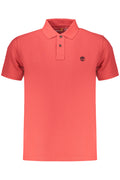 TIMBERLAND POLO MANICHE CORTE UOMO ROSSO