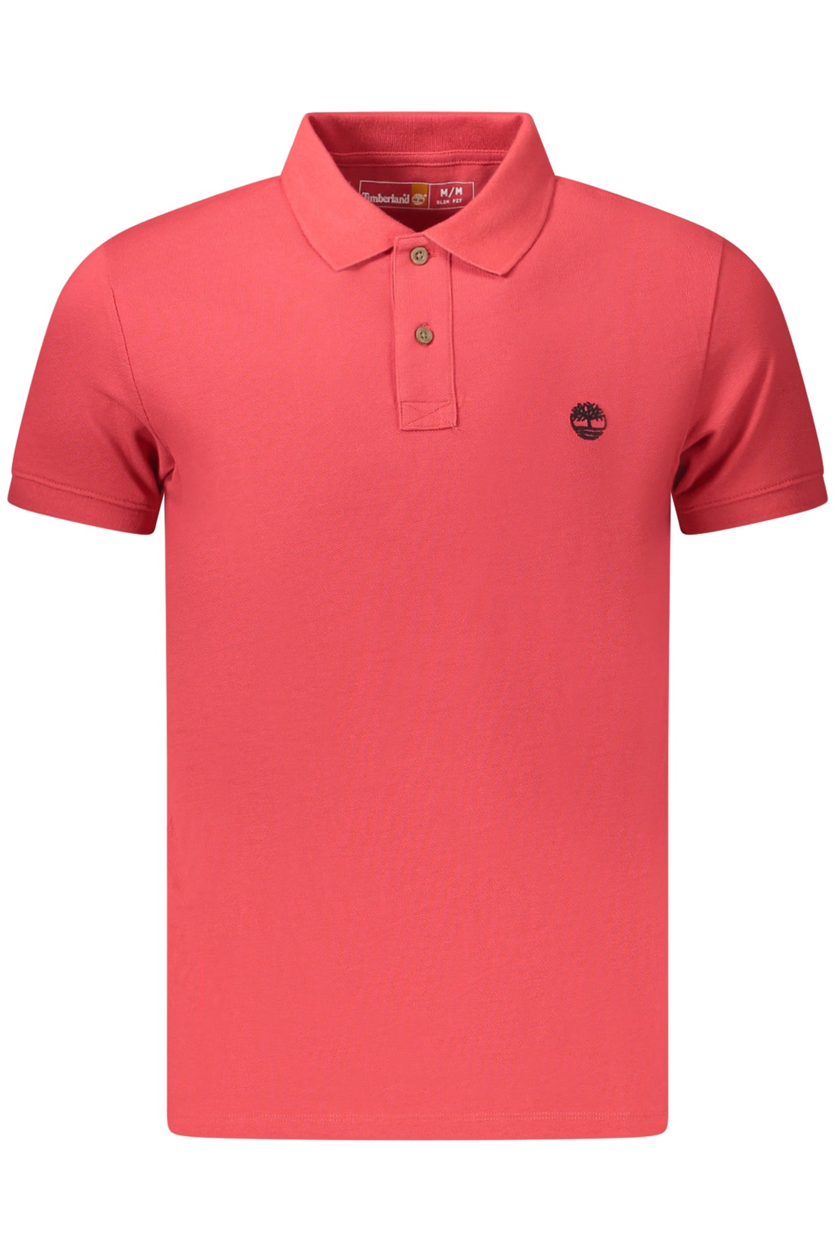 TIMBERLAND POLO MANICHE CORTE UOMO ROSSO