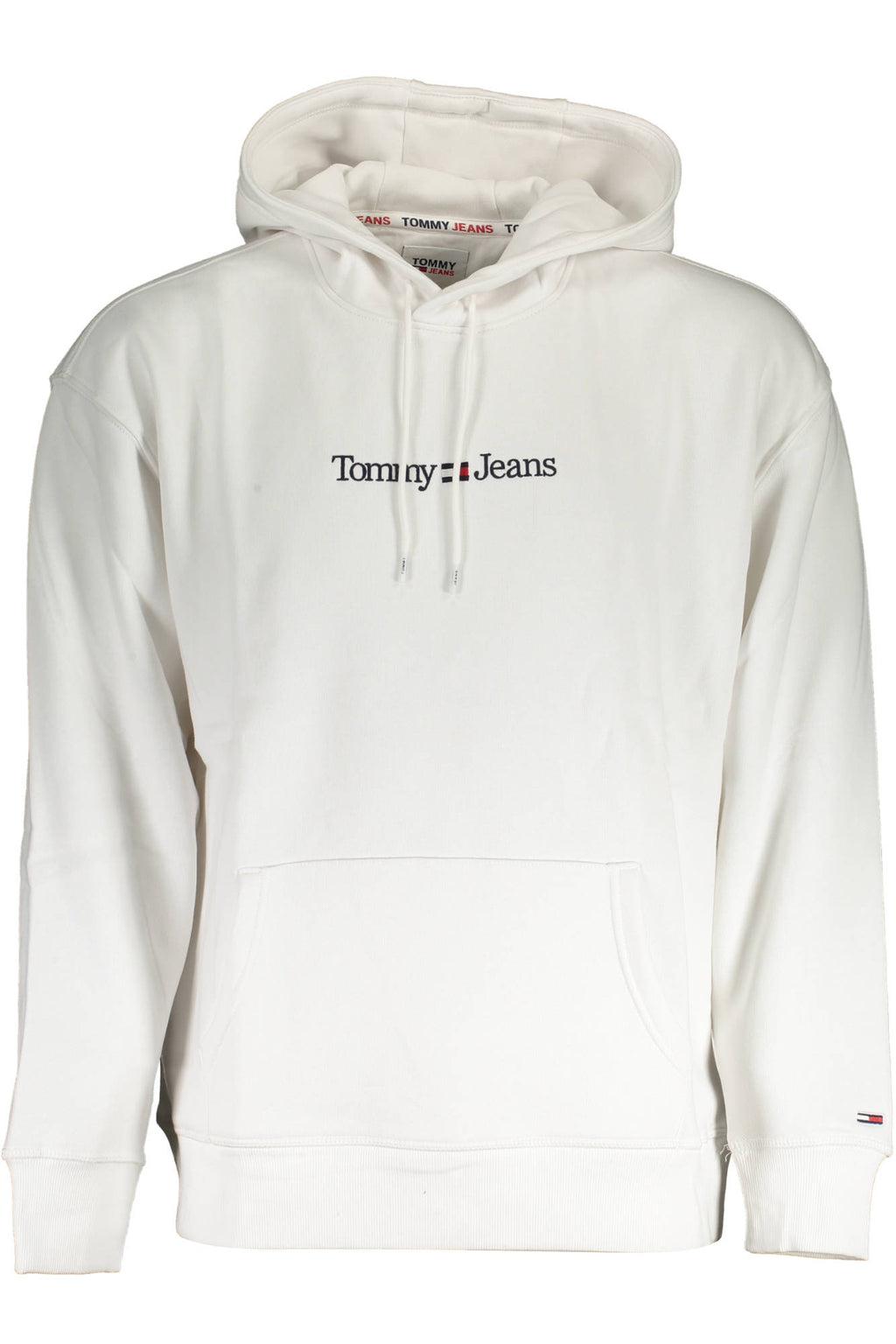 TOMMY HILFIGER FELPA CON ZIP UOMO BIANCO