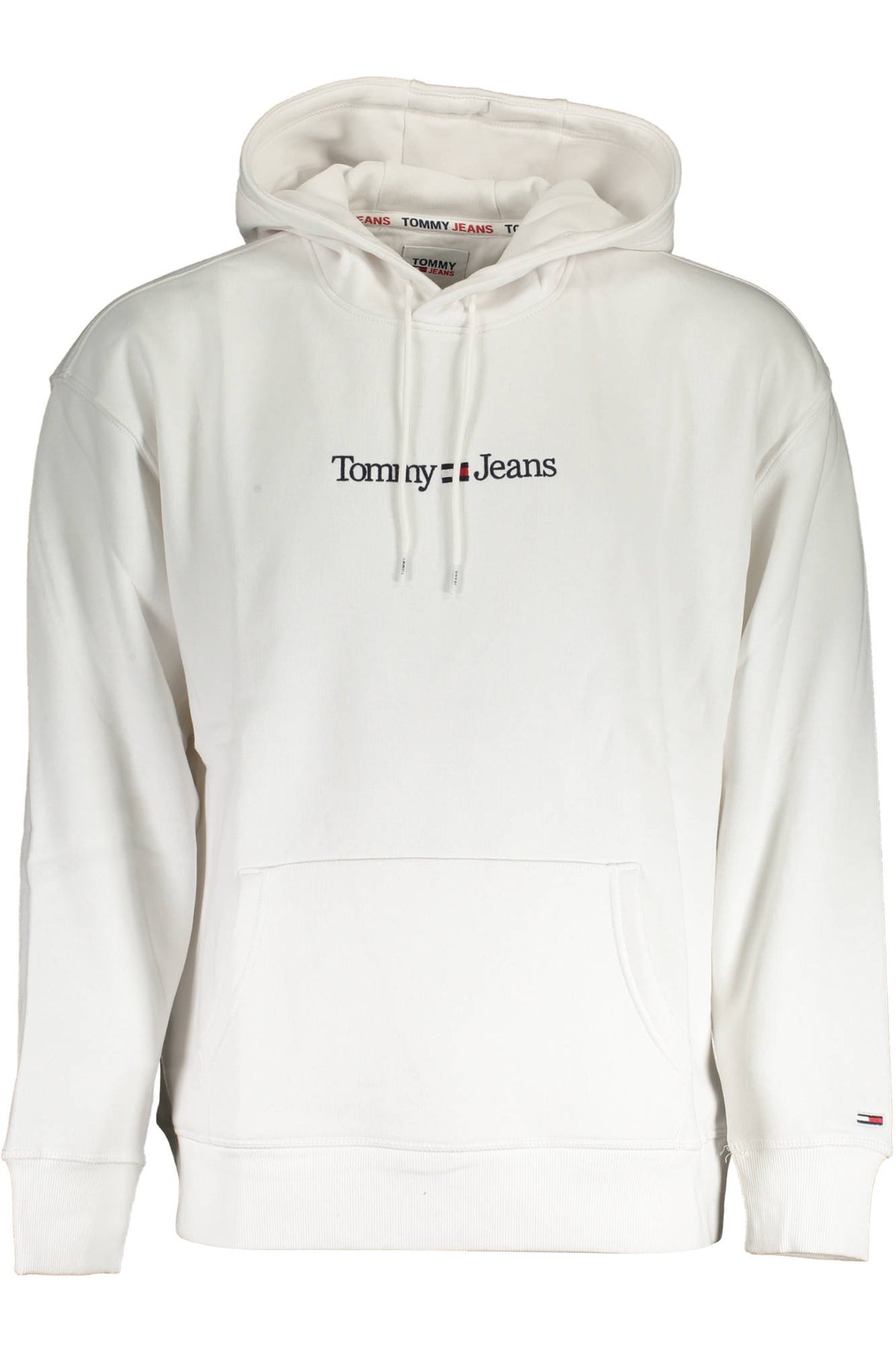 TOMMY HILFIGER FELPA CON ZIP UOMO BIANCO