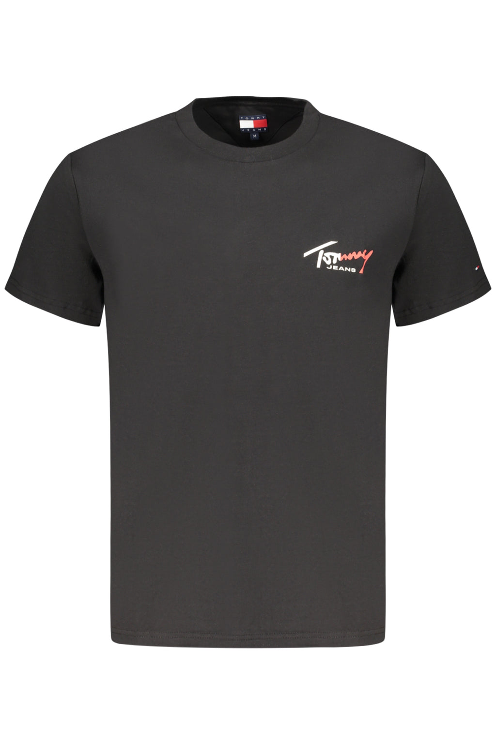 TOMMY HILFIGER T-SHIRT MANICHE CORTE UOMO NERO