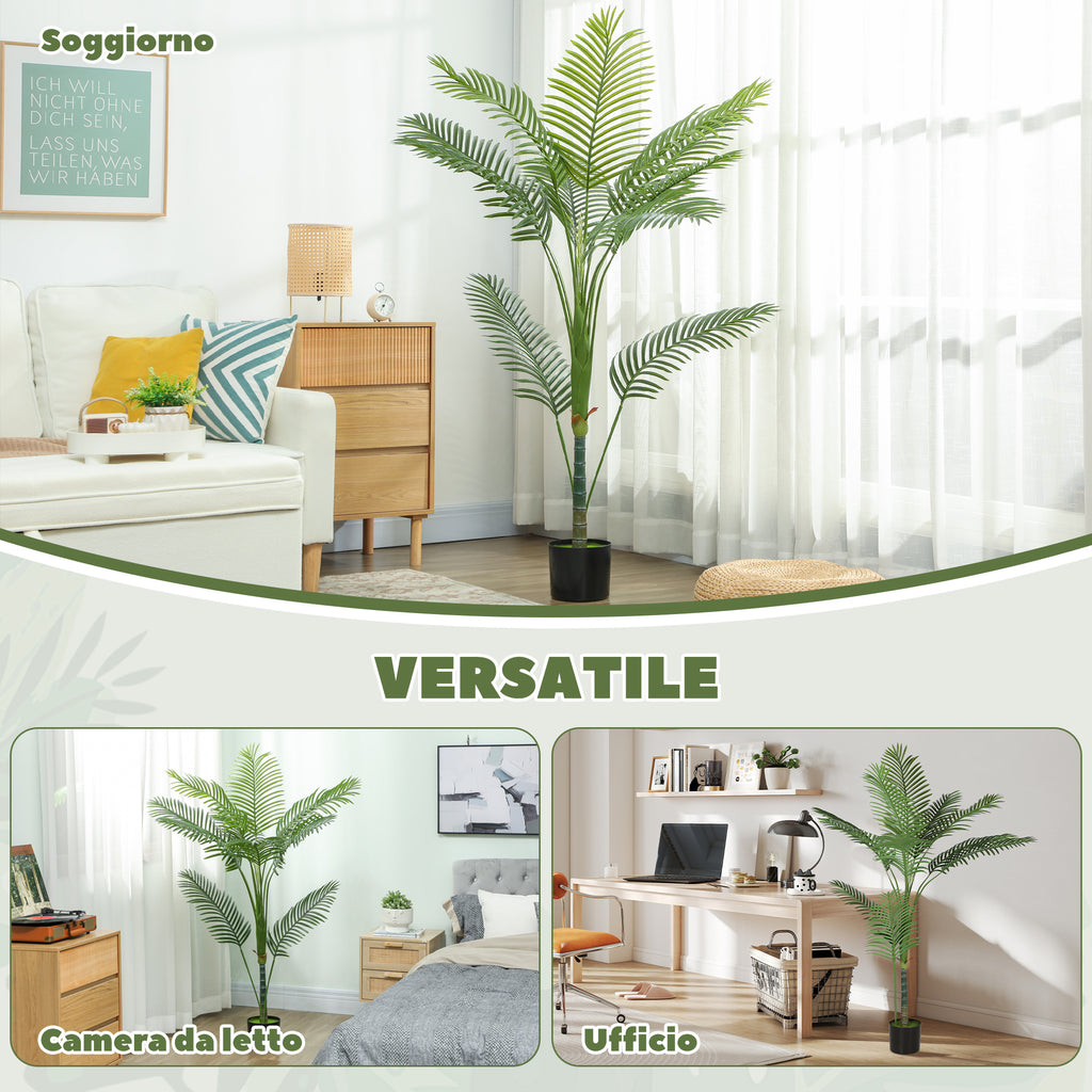 Pianta Artificiale di Palma da Interno 150 cm