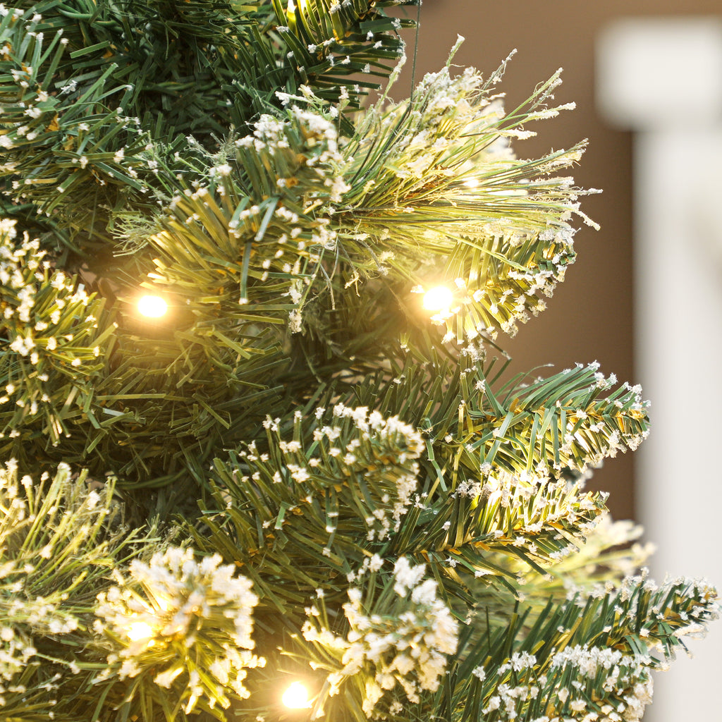 Albero di Natale Mini 60 cm con 35 Luci LED