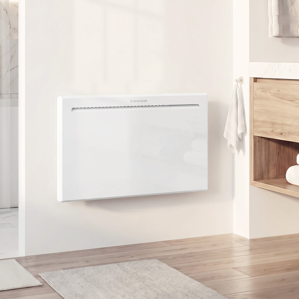 Radiatore Elettrico Smart da Parete 1500W con Programmatore