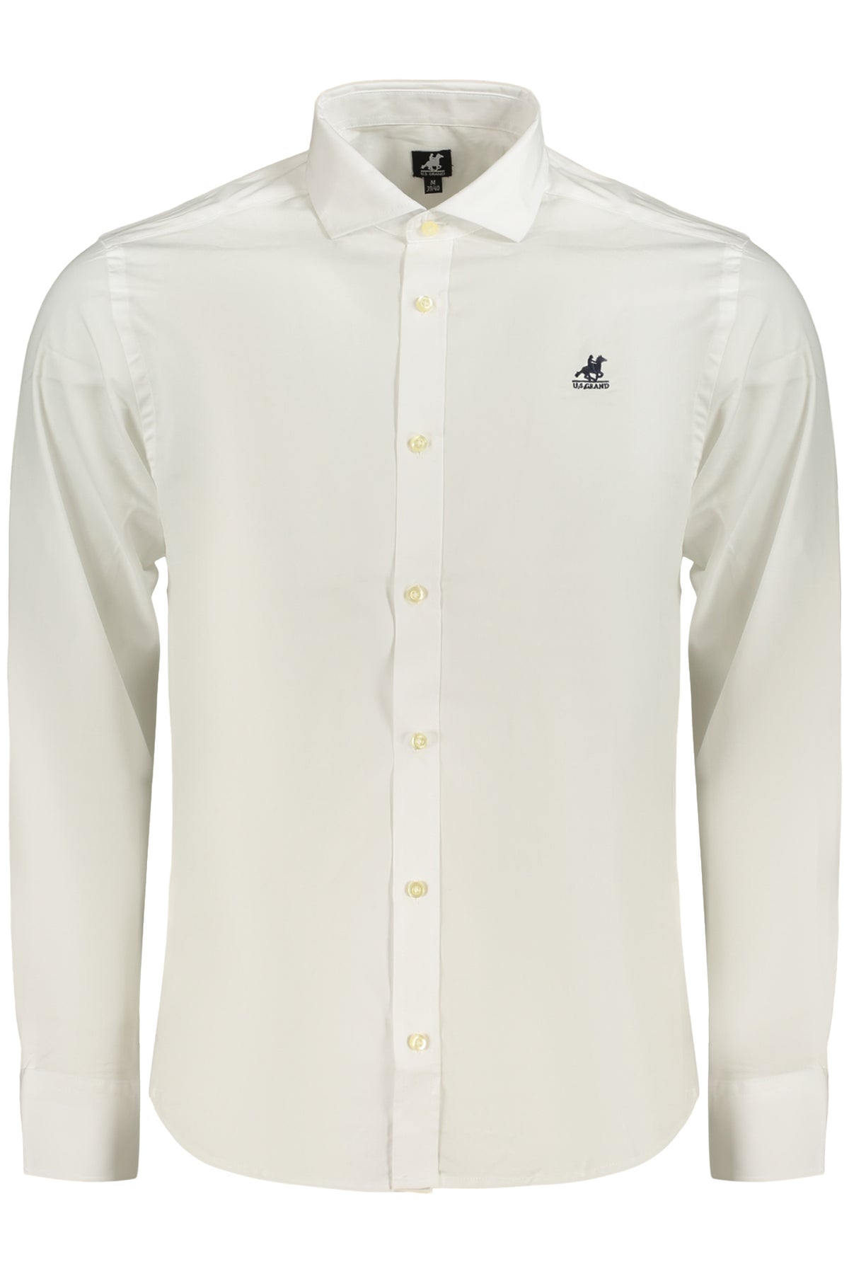 U.S. GRAND CAMICIA MANICHE LUNGHE UOMO BIANCO