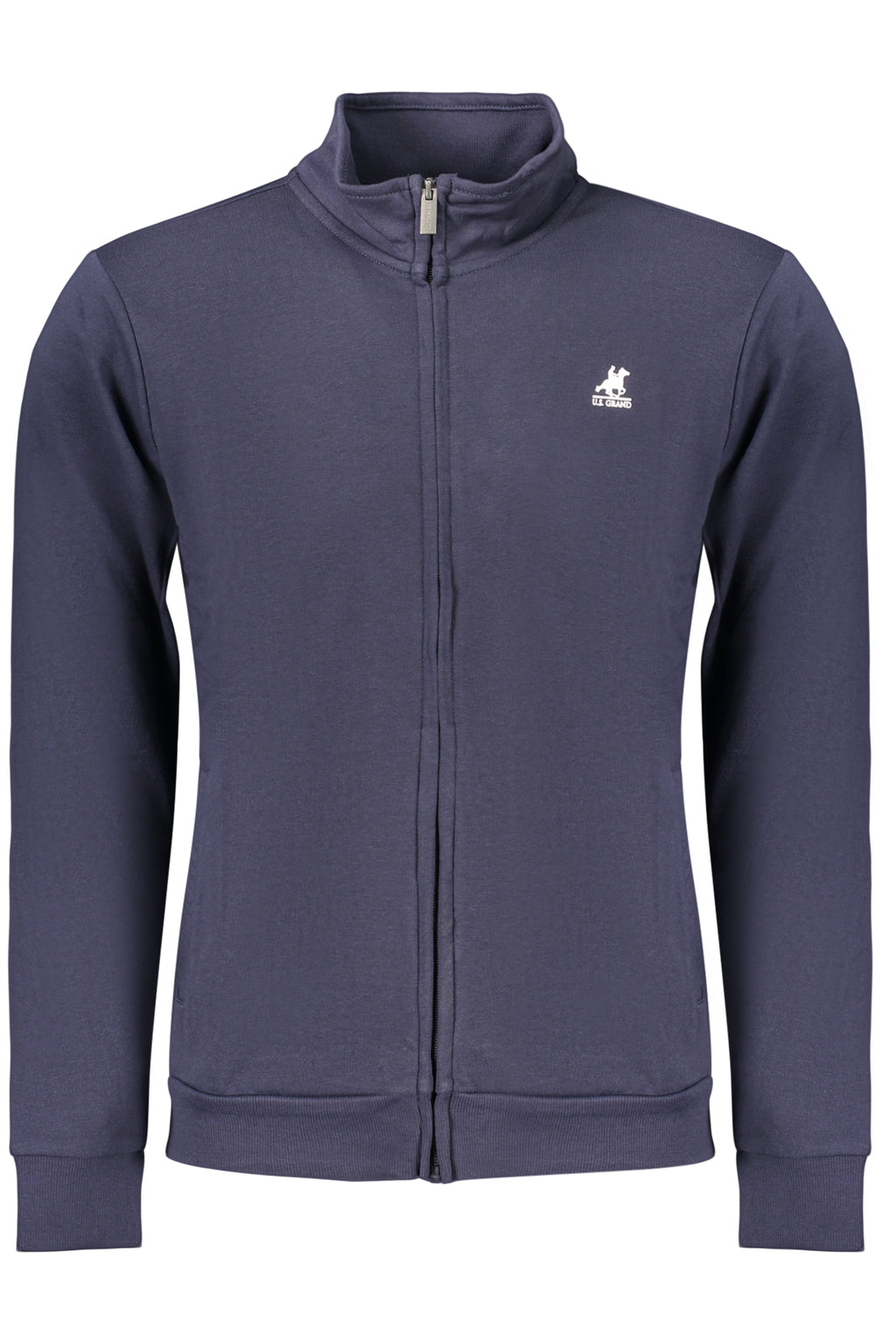 U.S. GRAND FELPA CON ZIP UOMO BLU