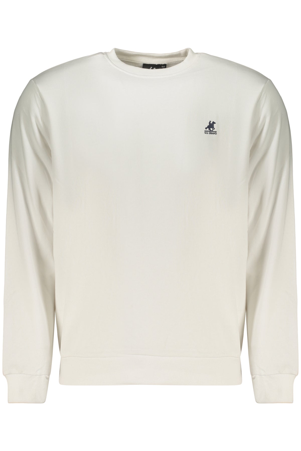 U.S. GRAND FELPA SENZA ZIP UOMO BIANCO