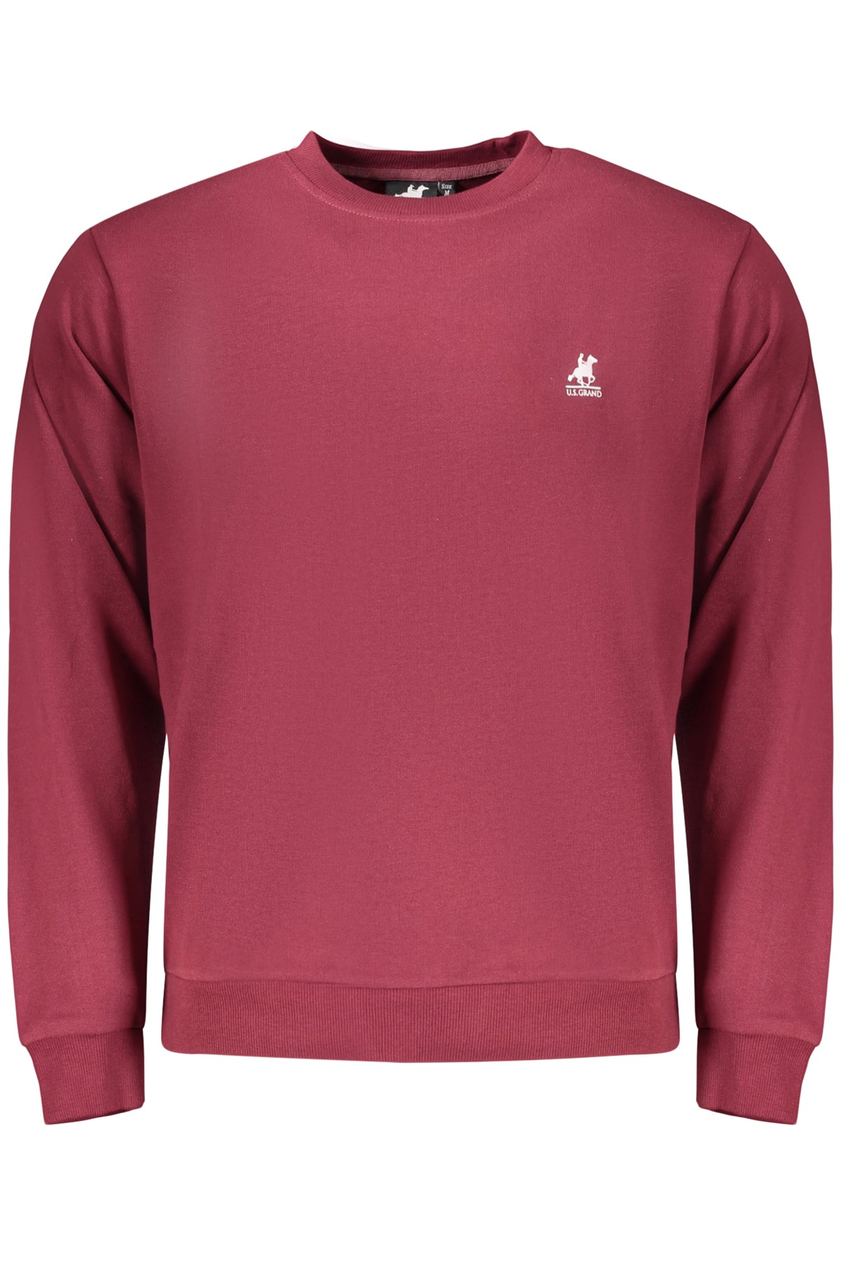 U.S. GRAND FELPA SENZA ZIP UOMO ROSSO