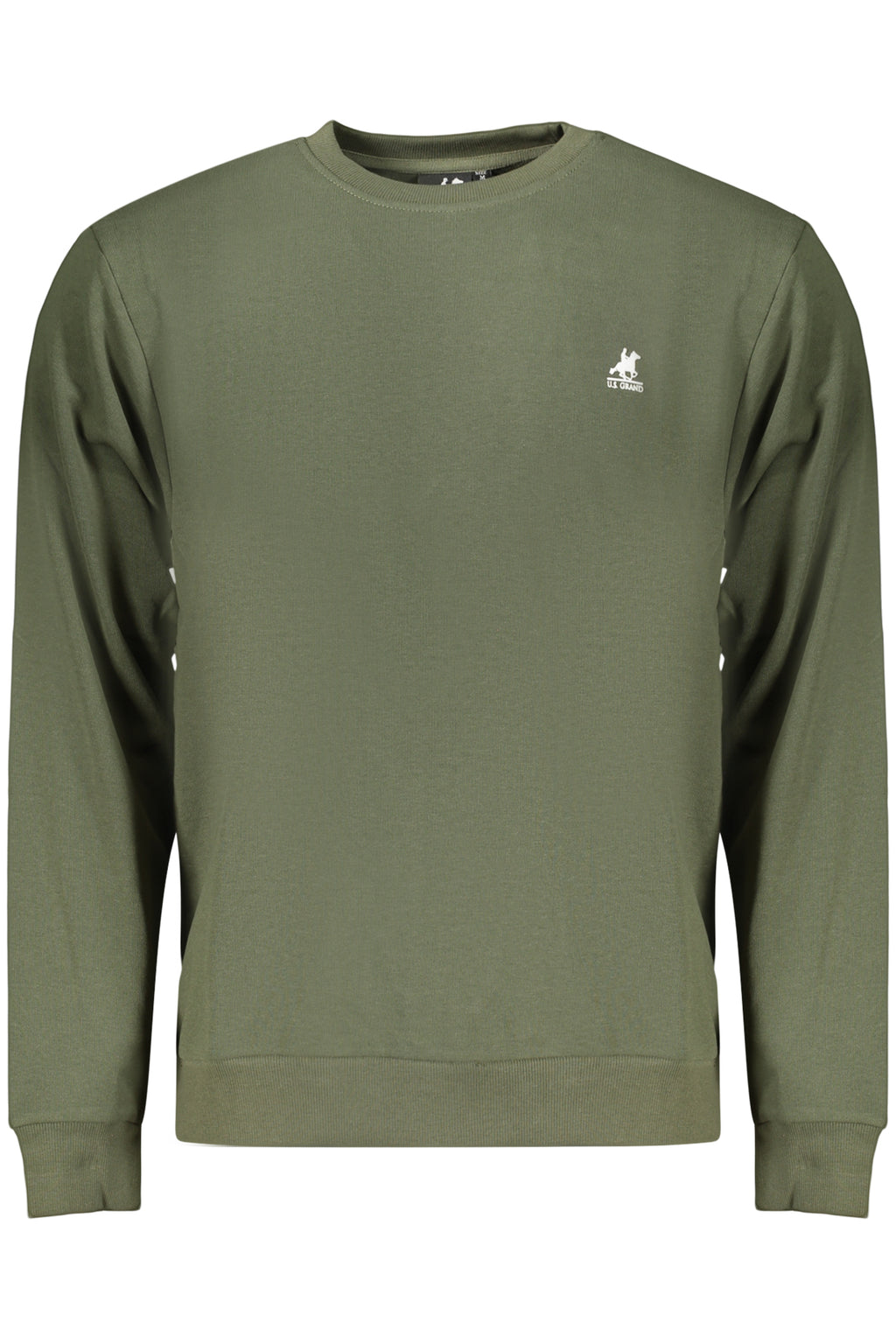 U.S. GRAND FELPA SENZA ZIP UOMO VERDE