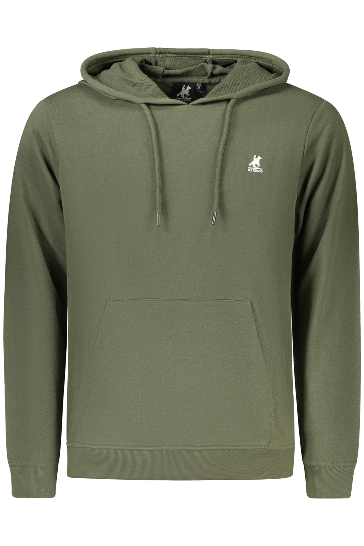 U.S. GRAND FELPA SENZA ZIP UOMO VERDE