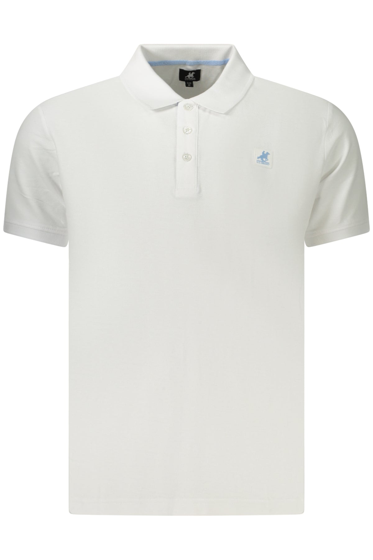 U.S. GRAND POLO MANICHE CORTE UOMO BIANCO