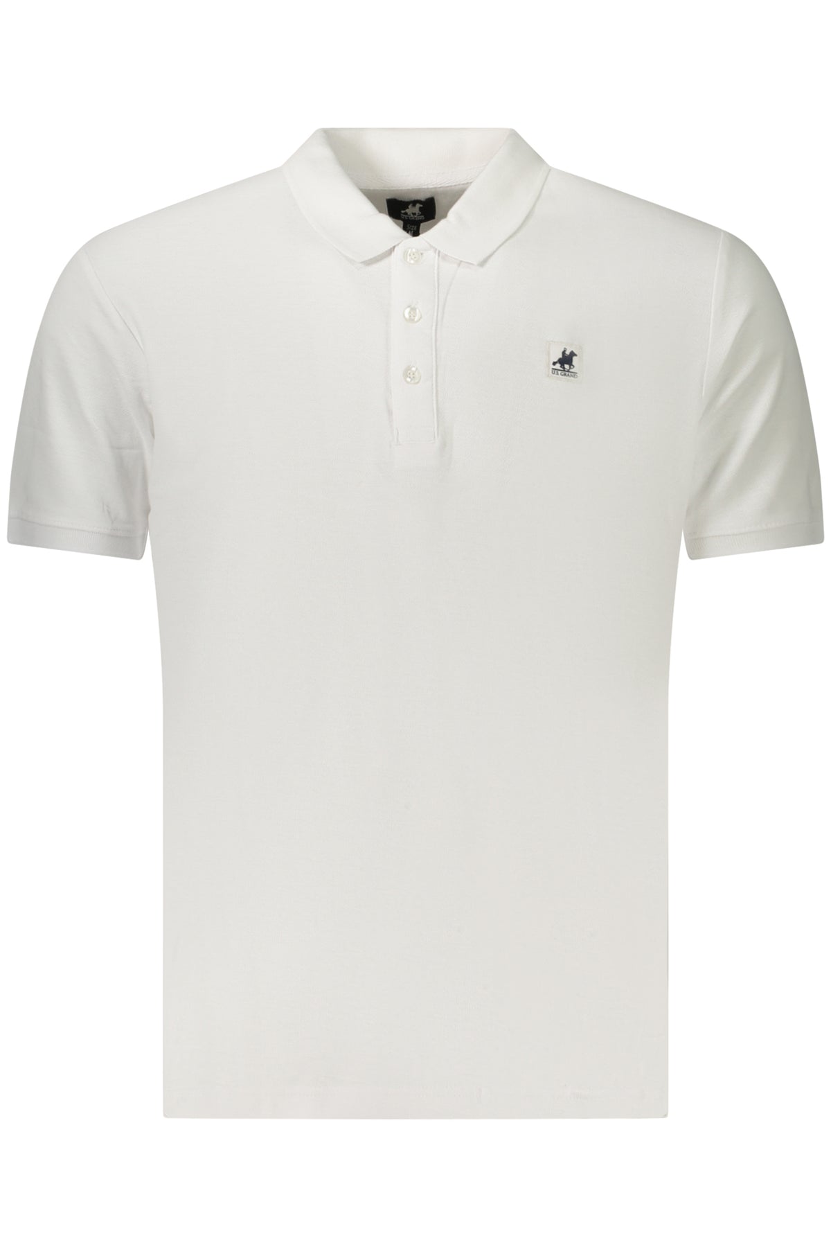U.S. GRAND POLO MANICHE CORTE UOMO BIANCO