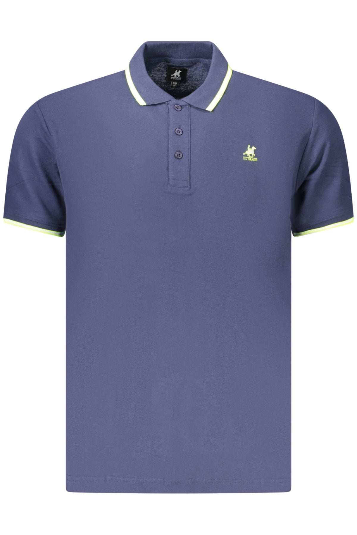 U.S. GRAND POLO MANICHE CORTE UOMO BLU