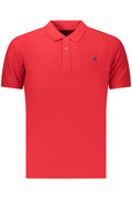 U.S. GRAND POLO MANICHE CORTE UOMO ROSSO