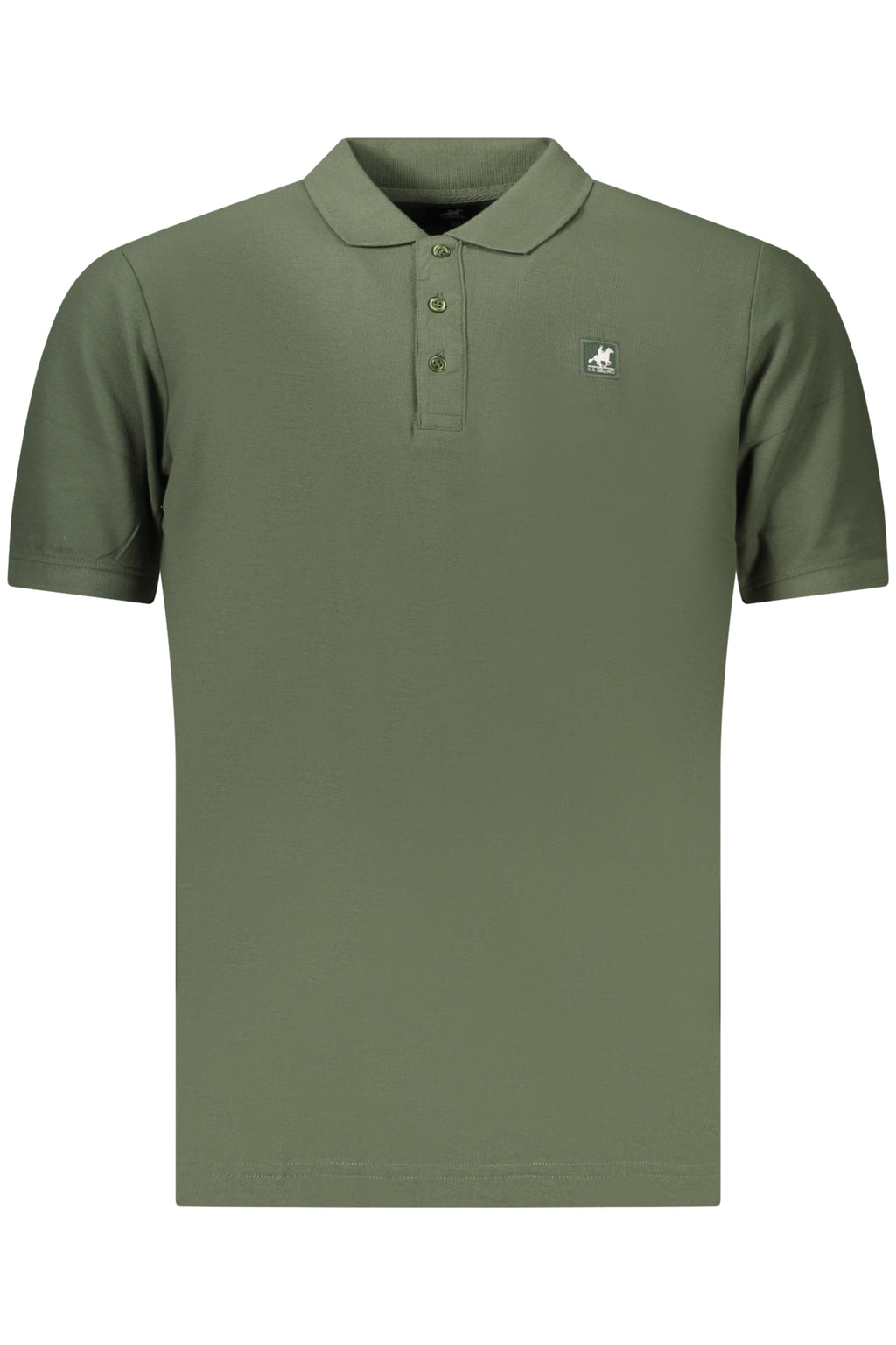 U.S. GRAND POLO MANICHE CORTE UOMO VERDE