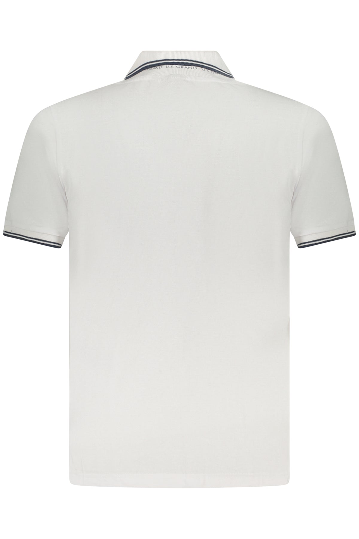 U.S. GRAND POLO MANICHE CORTE UOMO BIANCO